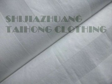 cheap white polyester cotton satin fabric