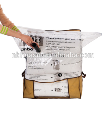 pp non-woven bedding vacuum sealed bag