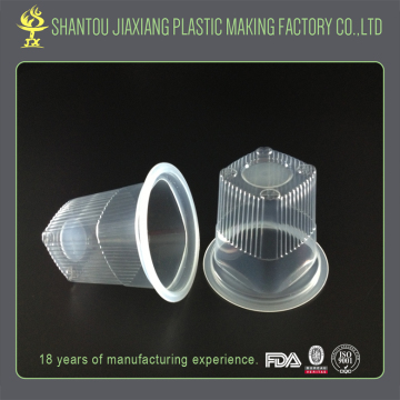 Made in China plastic mini fruit jelly container