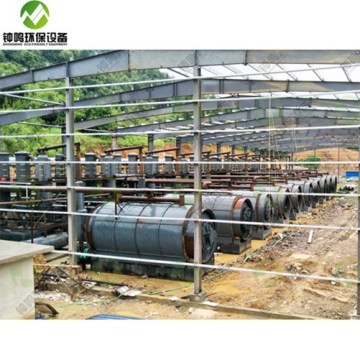 Waste Tyre Pyrolysis to Oil Plant Project Report