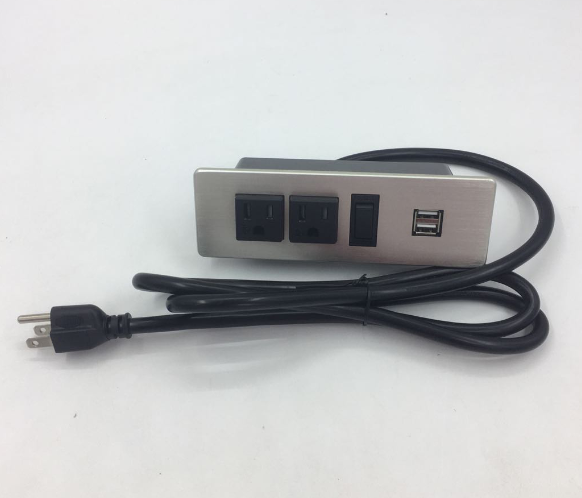 enchufe empotrado doble suelo recessed double floor socket