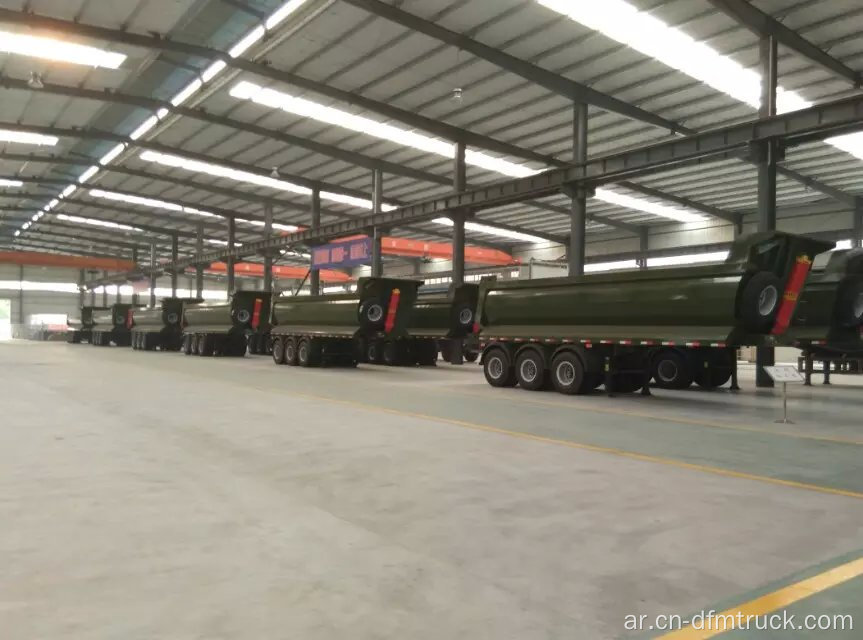 40Ton Dump Semi Trailer قلابة مقطورة للبيع