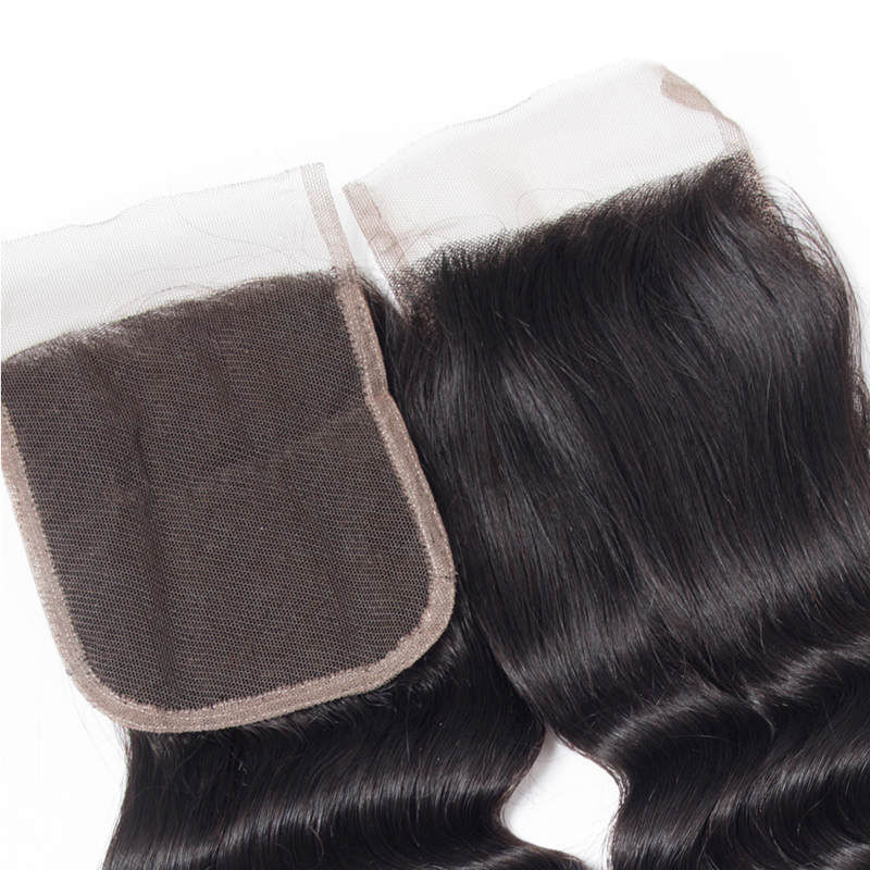 Brazilian loose deep wave hair weave loose wave Ear to Ear lace frontal with bundles