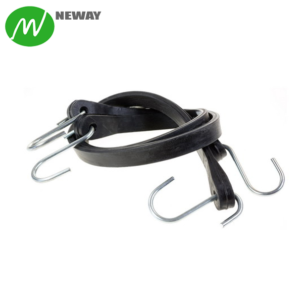 Adjustable Bungie Rubber Strap With Hooks