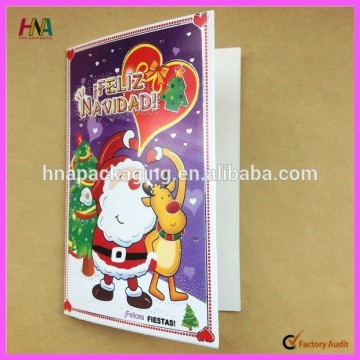 Wholesale christmas greeting card, christmas card