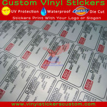 Silver Address Mailing Labels