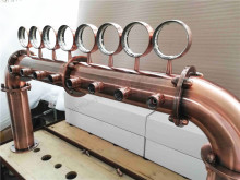 T type 5 way beer dispensing accesorries with PVC hose