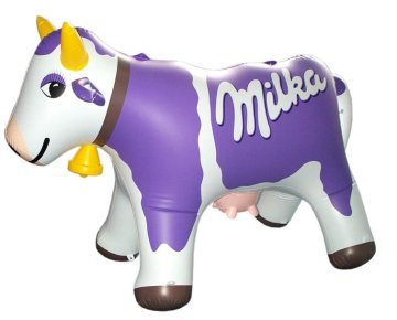 PVC inflatable stuffed animal cow