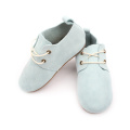 Quality Real Suede Leather Oxford Shoes Kids