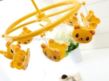 plastic cartoon clotheshorse with 8 pegs,plastic clothe hanger