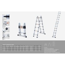 Telescopic Ladder Combination Aluminum Ladder with Joint