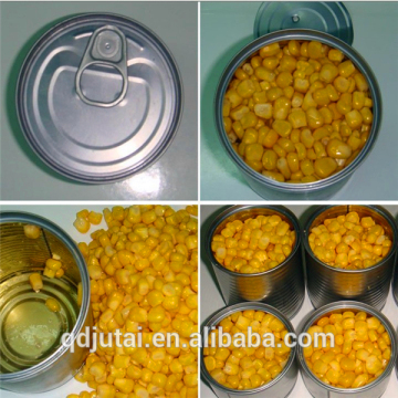 Non-Peeled Part and KOSHER,HACCP,ISO,BRC Certification canned corn