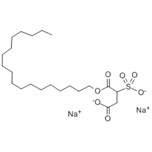 Sel de sodium de l&#39;acide butanoïque 4- (octadécylamino) -4-oxo-2-sulfo, CAS 14481-60-8