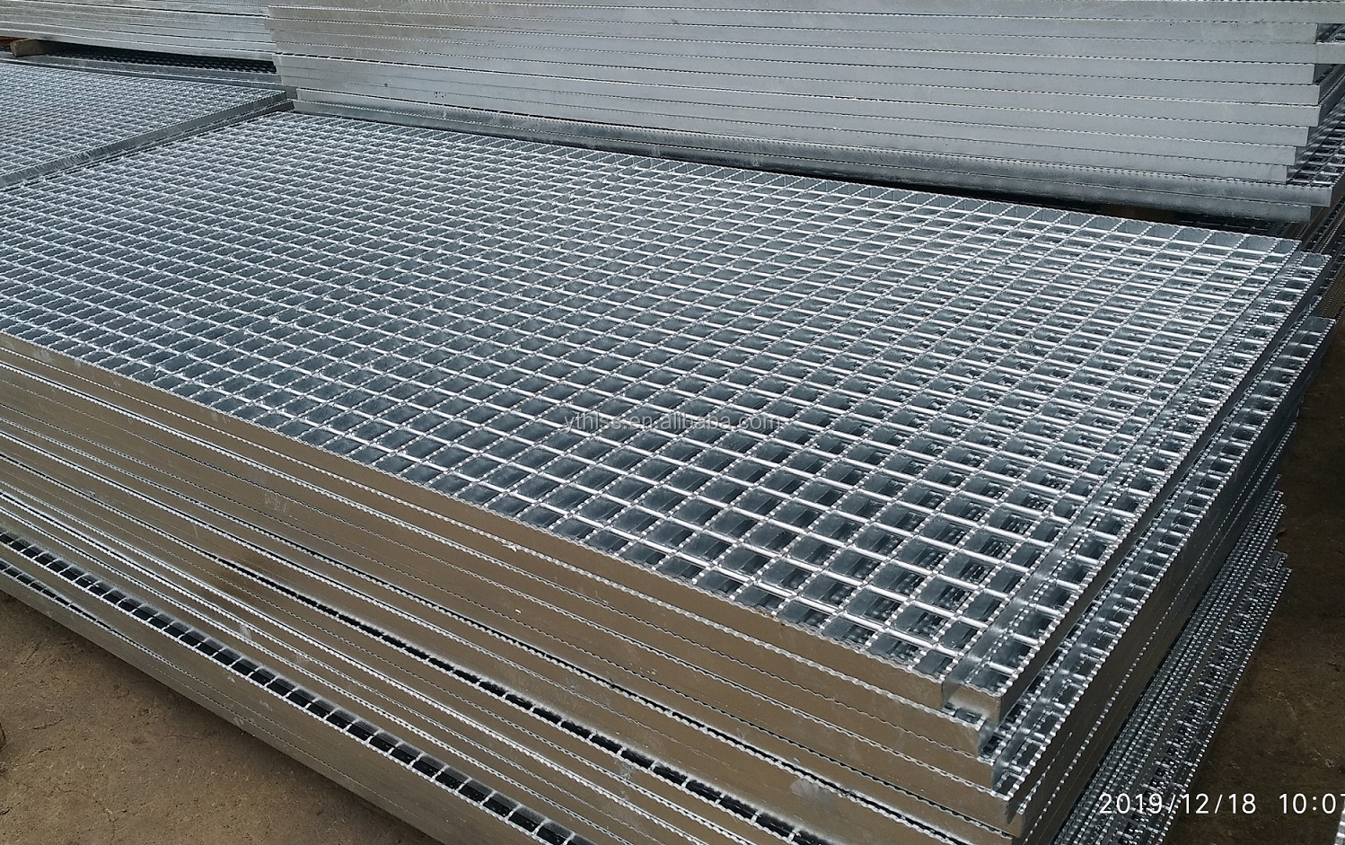 High Quality Galvanized Round Rod Steel Grating for South Africa market