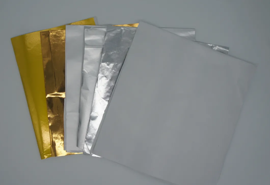 Soft Aluminum Foil Food Wrapping Paper Rolls for Butter Paper