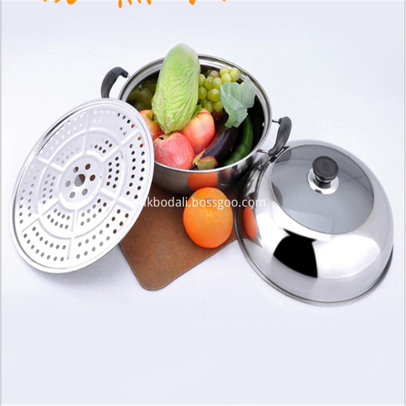 Stainless steel gift steamer