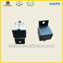 white base black cover auto relay with bracket