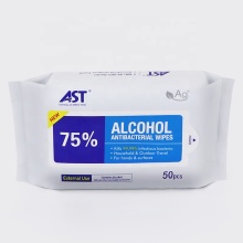 Alcohol Antibacterial Cleaning Wipes Disposable