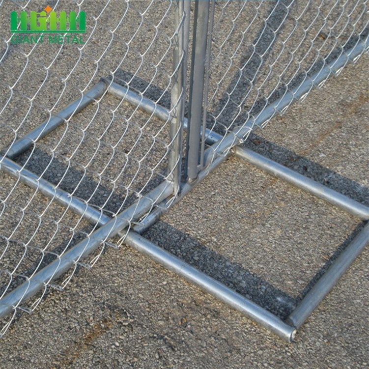 U.S Galvanized Temporary Used Chain Link Fence