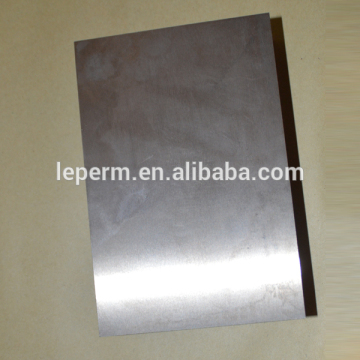 High quality cu w alloy plate for electrode and contact