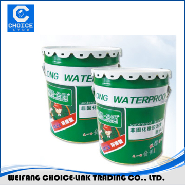 Double component water based polyurethane waterproof coating