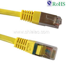 Yellow STP Cat5e Multimedia Cable with RoHS (SY073)