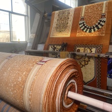 Wholesale Home Textile Printed Pile Fabric for Muslim Prayer Mats in Rolls