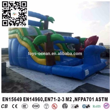 Commercial Jumping Castle with pool, Jumping Castle with slide, Jungle Fun Jumping Castle