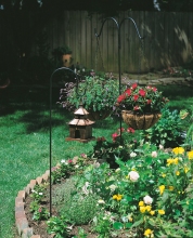 Single Shepherd's Hook Double Shepherds Hook