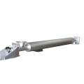 Hopper discharge screw conveyor