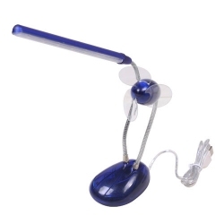USB-Powered Light and Fan Combo
