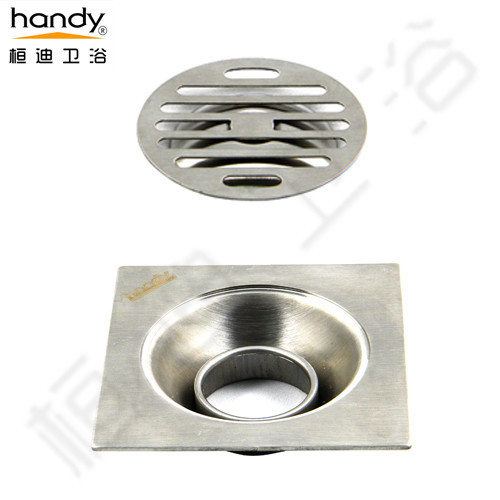 Brushed Stainless Steel Floor Drain