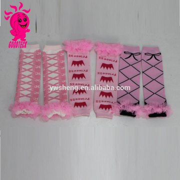 Baby girls chiffon ruffle baby leg warmers baby priness ruffled lace leg warmers