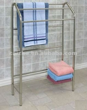 Chrome Steel Towel Rack Stand
