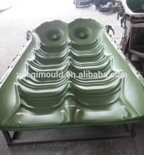 custom aluminum slide rotational mold with teflon