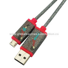2014 Multicolor USB Charging Cable, Suitable for iPhone 5, iPad 4, iPad Mini