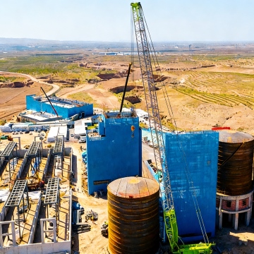 High Capacity Sand and Aggregate Production Line