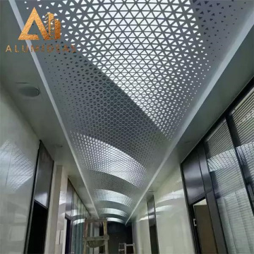 Custom Aluminum Panel Ceiling Designs for Easy Installation in Building Interiors