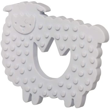 Silicone Natural Eco Baby Teits speelgoed Lamb Tentether