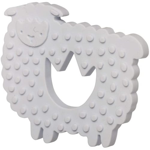 Σιλικόνη φυσικό Eco Baby οδοντοφυΐα Toy Lamb Teether