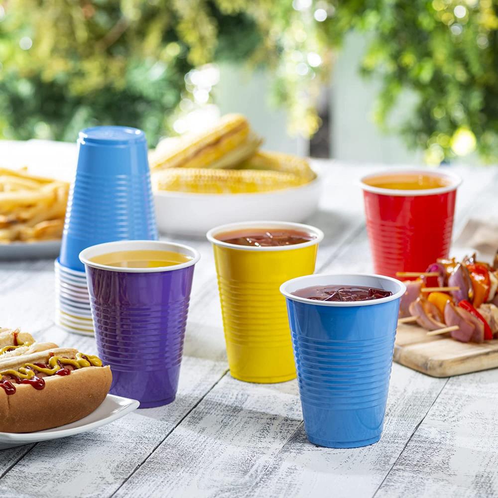 Assorted Colors Drinking Cups