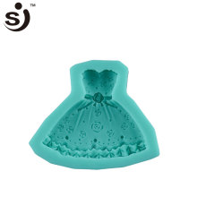 Factory Direct Supplies Baking Silicone Molds Wedding Dress Baking Tools In Cake Decorating Tools