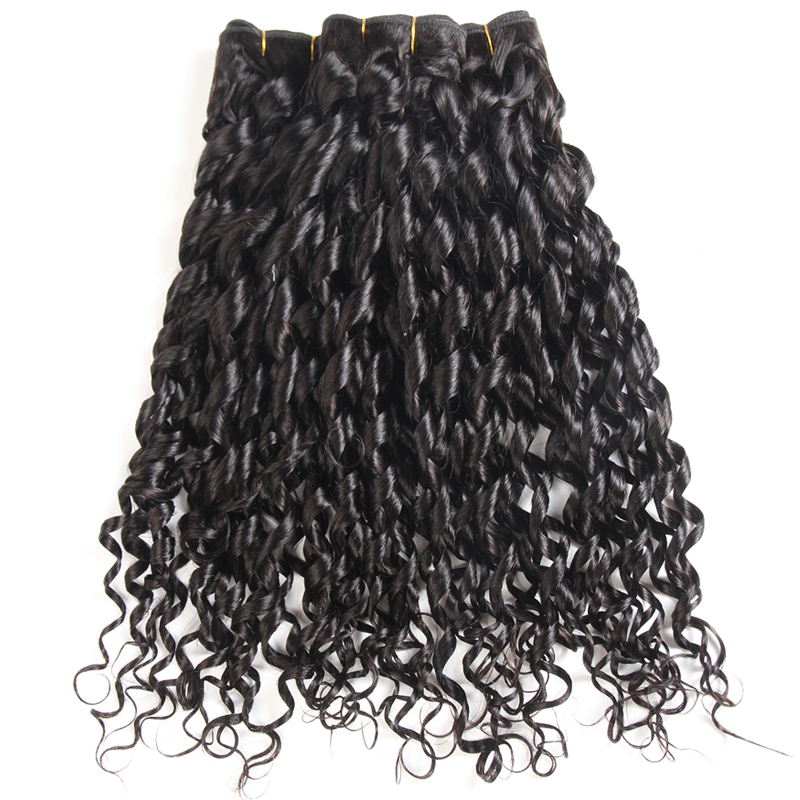 10A Pixie Curls Human Hair Cuticle Aligned Hair Brazilian Hair Cheaper Price Pissy Curly Virgin Brazilian 3 Bundles 100g 10"-20"