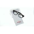 High-quality silk printing eyeglasses bag