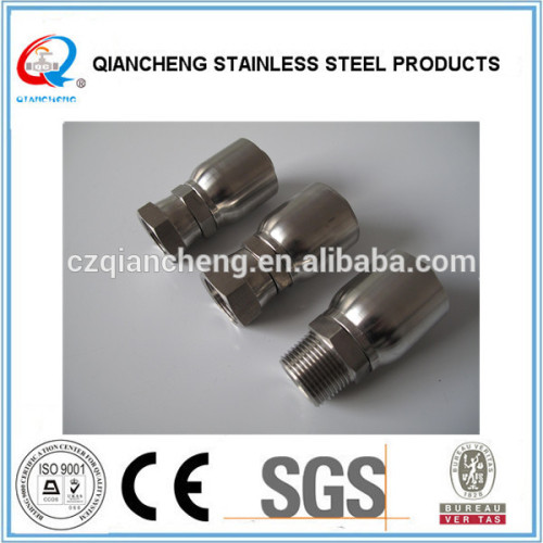 eaton standard stainless steel hydraulic hose fitting