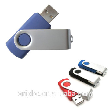 plastic swivel usb pen drives 2gb