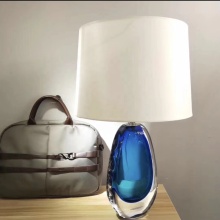 Modern Factory Blue Glazed Fashion Desk Lamp