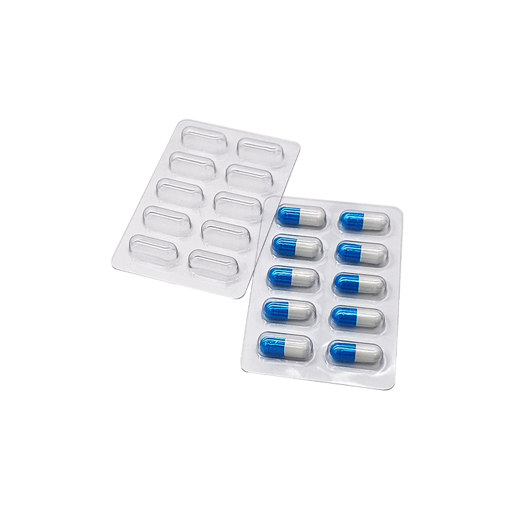 Próżnia uformowana puste kapsułki Pill Blister Tray Pack