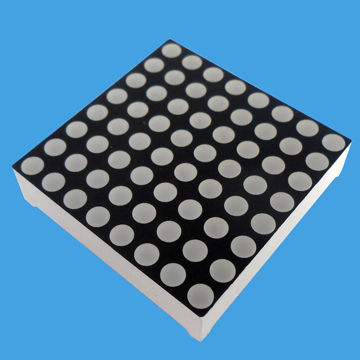 Super high brightness China market led dot matrix display 1mm