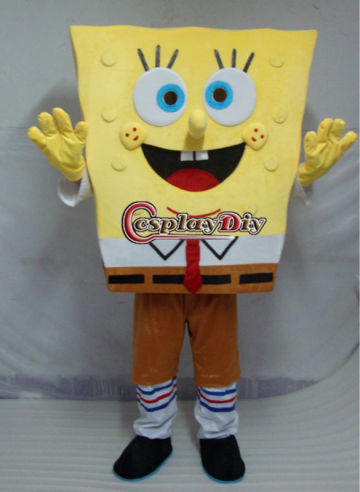 custom made High quality spongebob cartoon character mascot costume